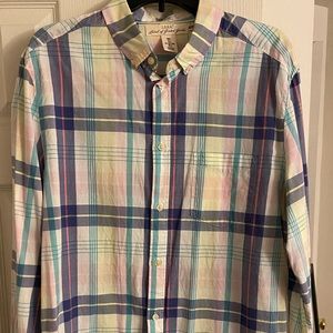 H&M long sleeve button down casual shirt